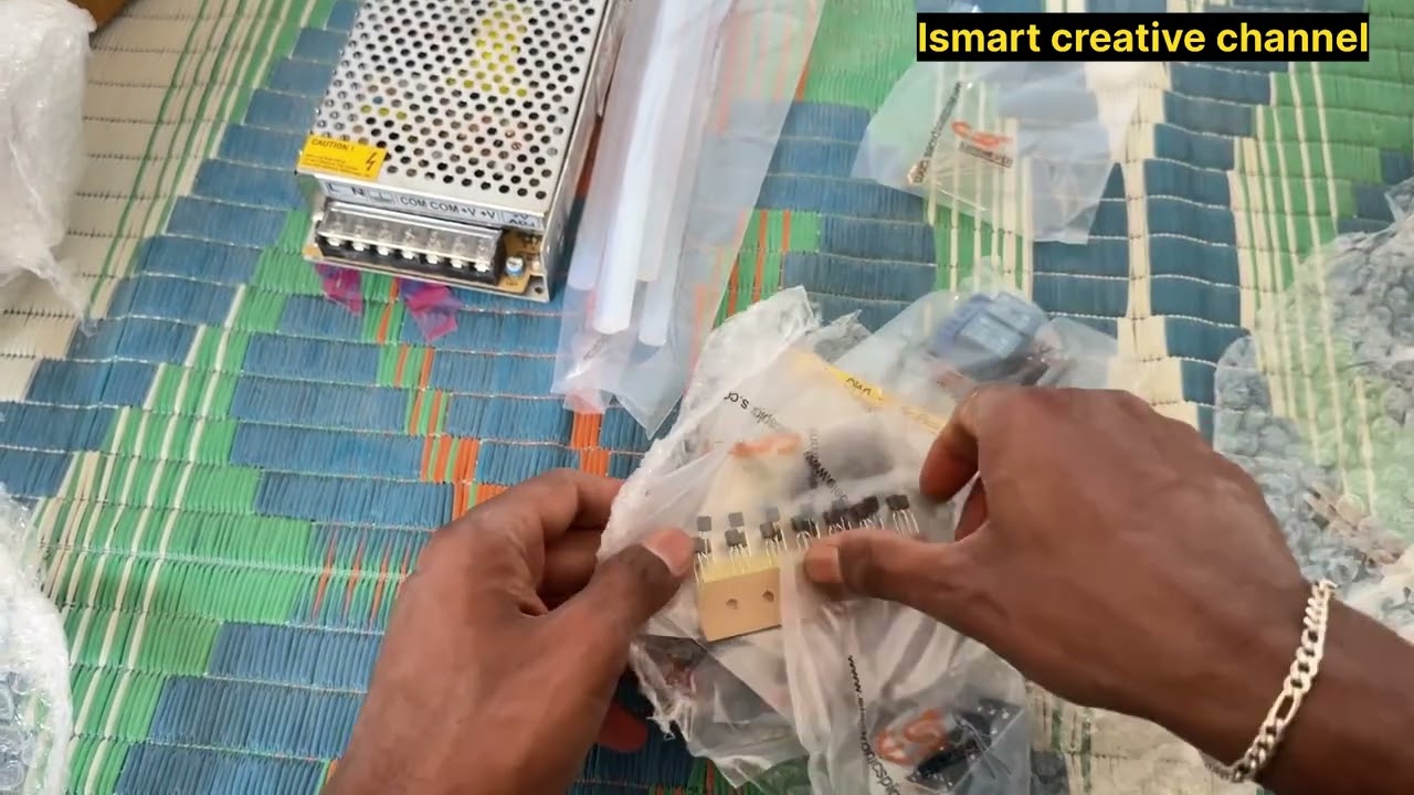 Electronic components unboxing #experiment 