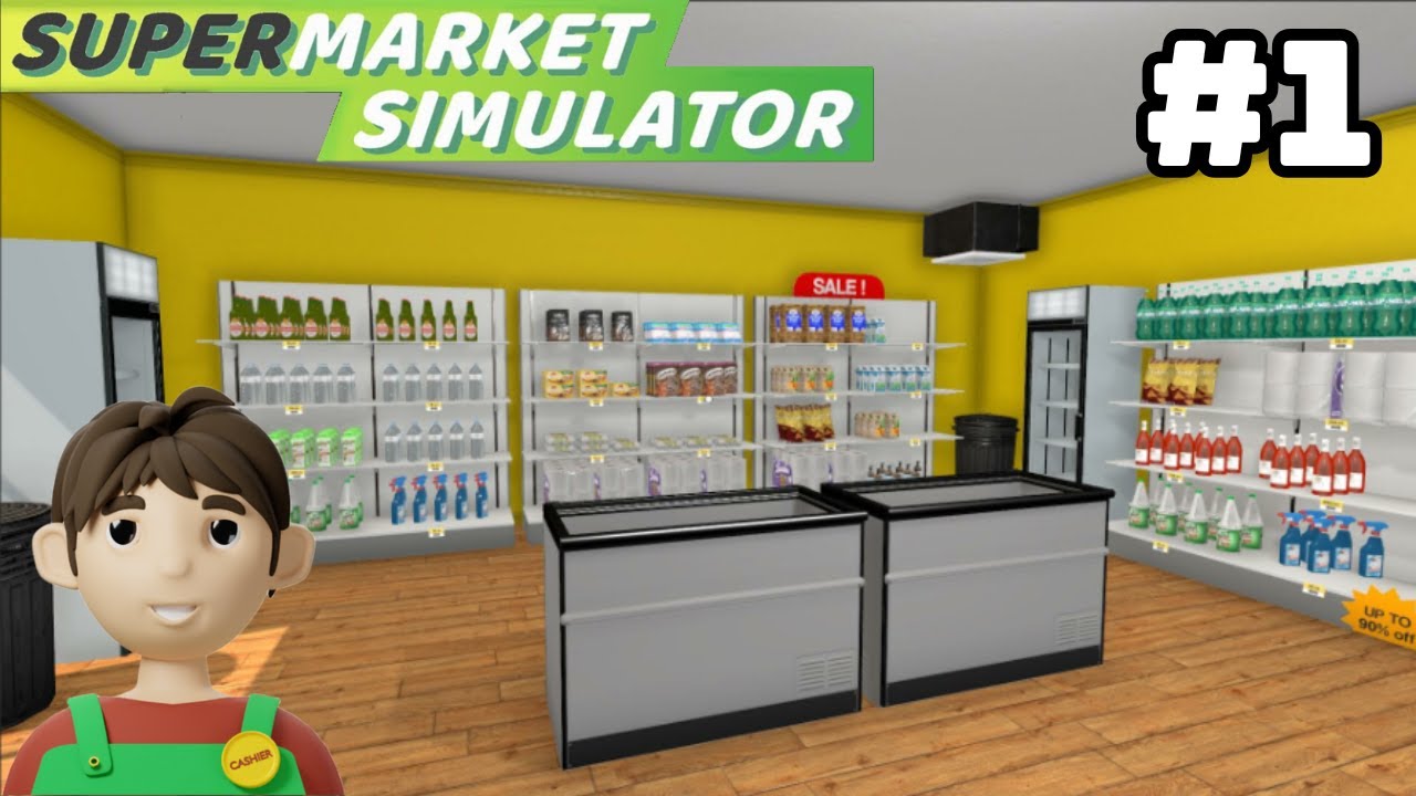 HAVING SO MUCH FUN | Supermarket Simulator - Part 1