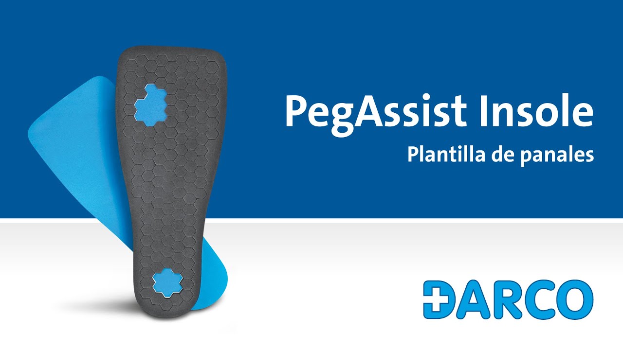PegAssist® Insole Plantilla de descargas selectivas