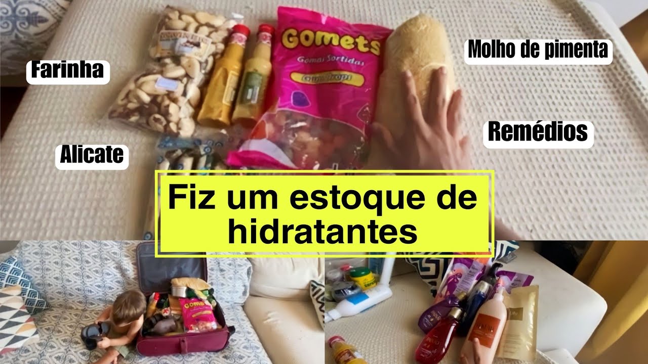 Coisas que eu trouxe do Brasil para a França