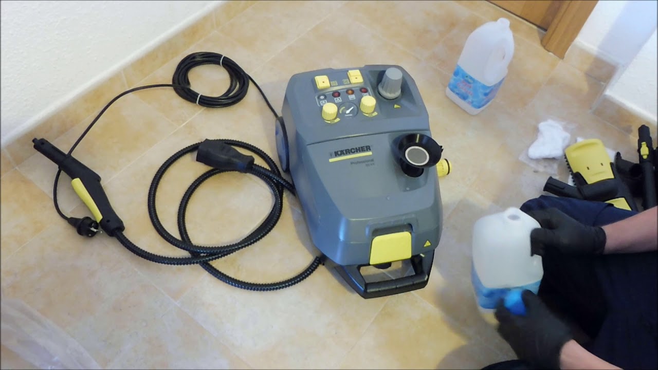 Unboxing de SG 4/4  Karcher- steam cleaner Karcher SG 4/4; Vaporeta Industrial