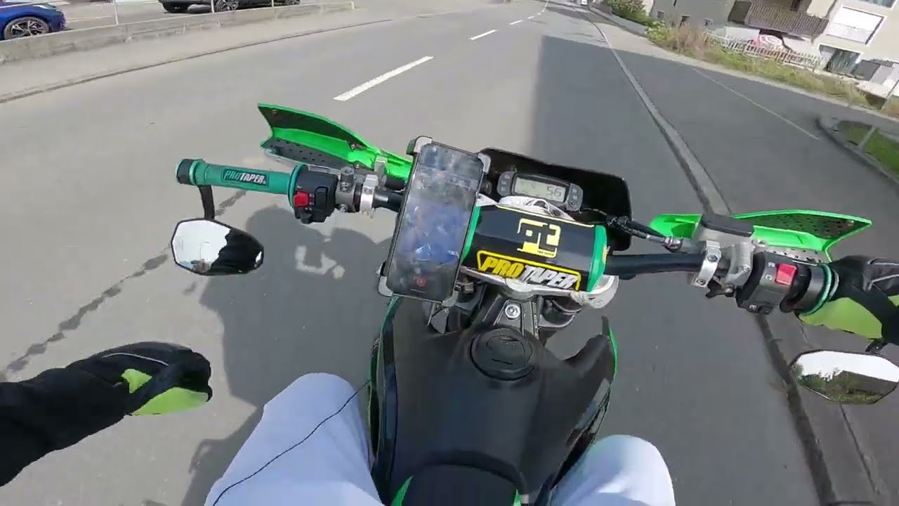 KL KXE 2021 125cc Full GPR Exhaust System [Ace Cafe chill ride]