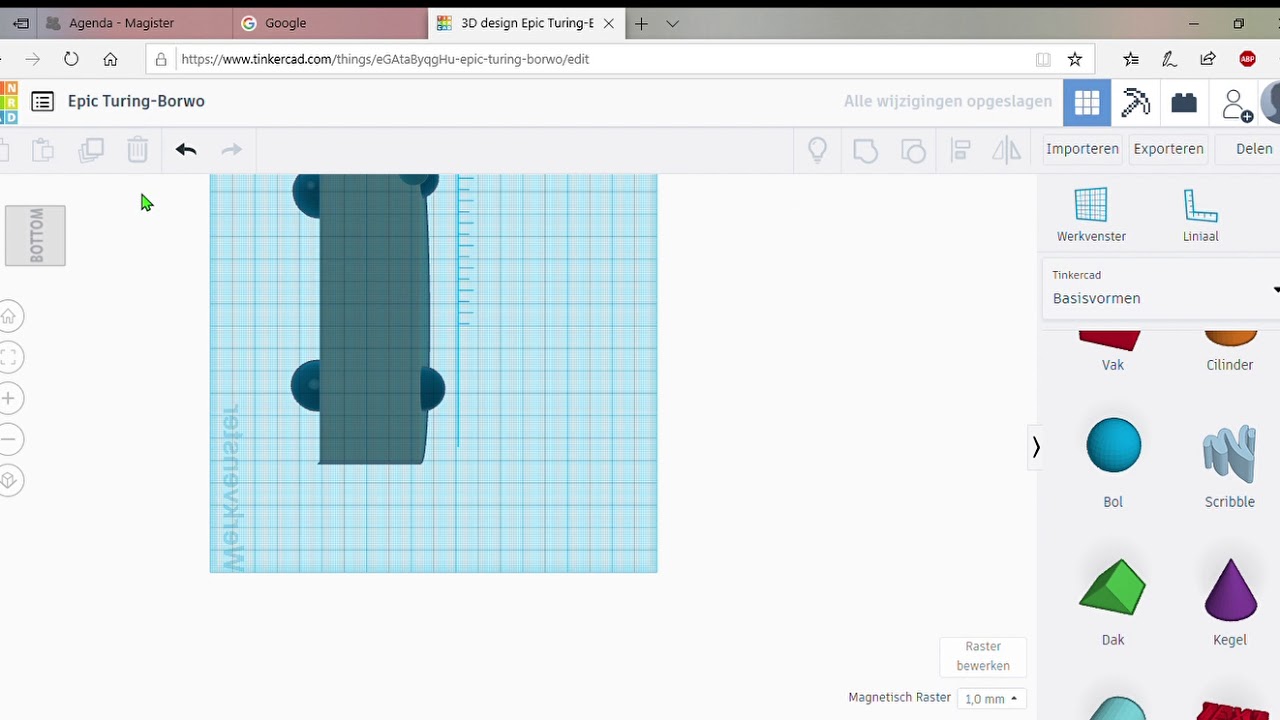3D ontwerp auto van de toekomst