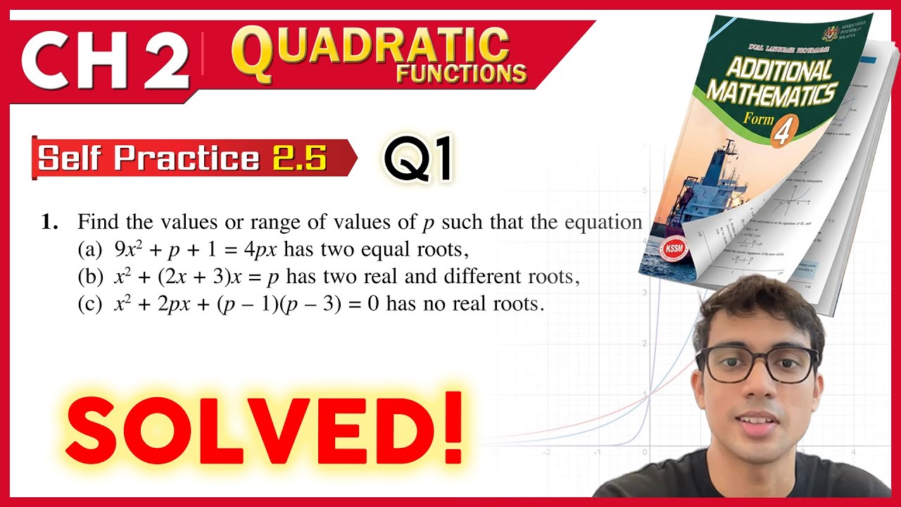 Intensive Practice 2.5 Q1  | Form 4 Add Maths Chapter 1