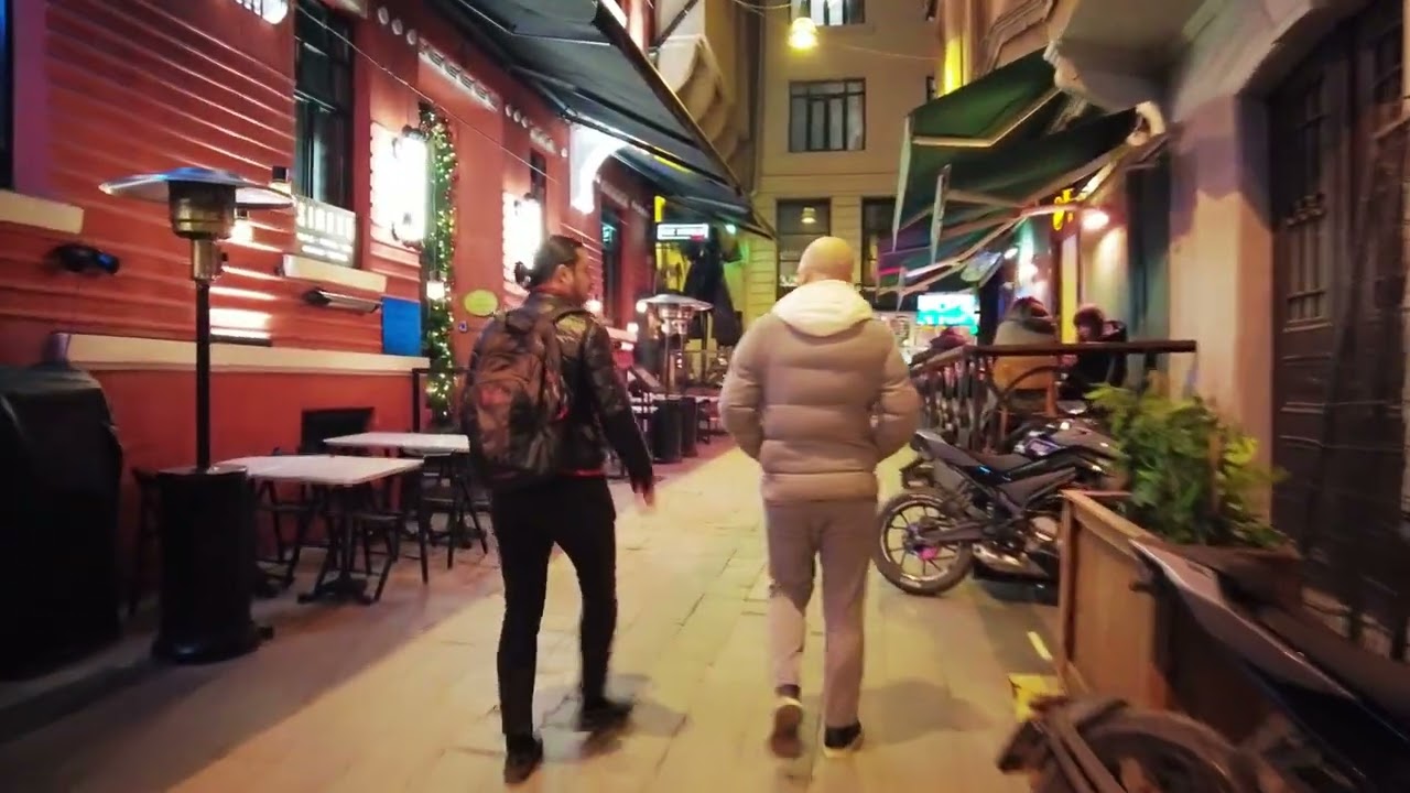 Turkey. Walking Through Taksim at Night | Istiklal Street Night Vibes.