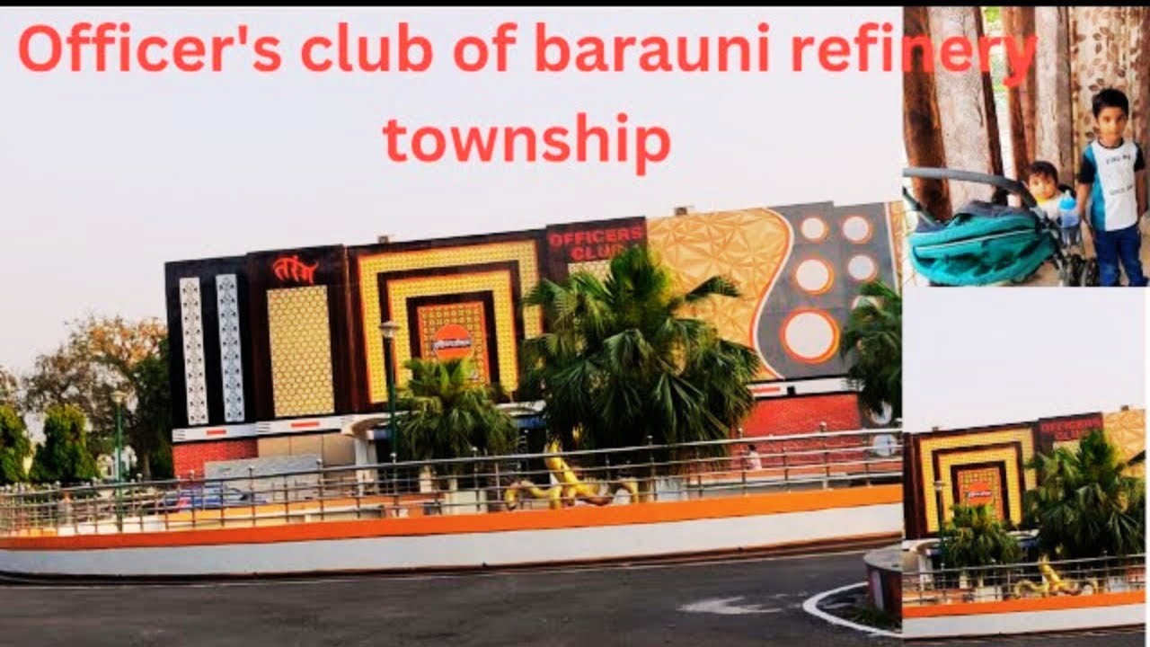 Officer's club of Barauni refinery township//walk pe nikle bachho ke sath / Daily Vlog 