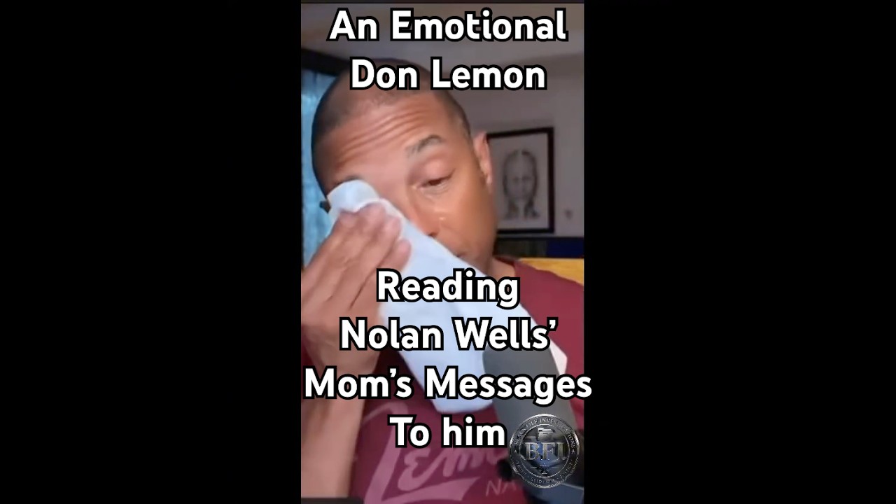 #donlemon  became emotional reading a message from #nolanwells mother, Christine Wonsley