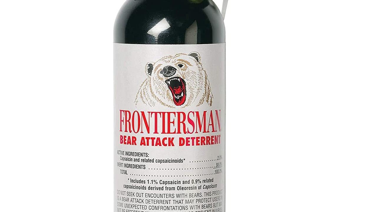 SABRE Frontiersman Bear Spray 7.9 oz (Holster Options & Multi-Pack Options) Maximum Strength & Larg