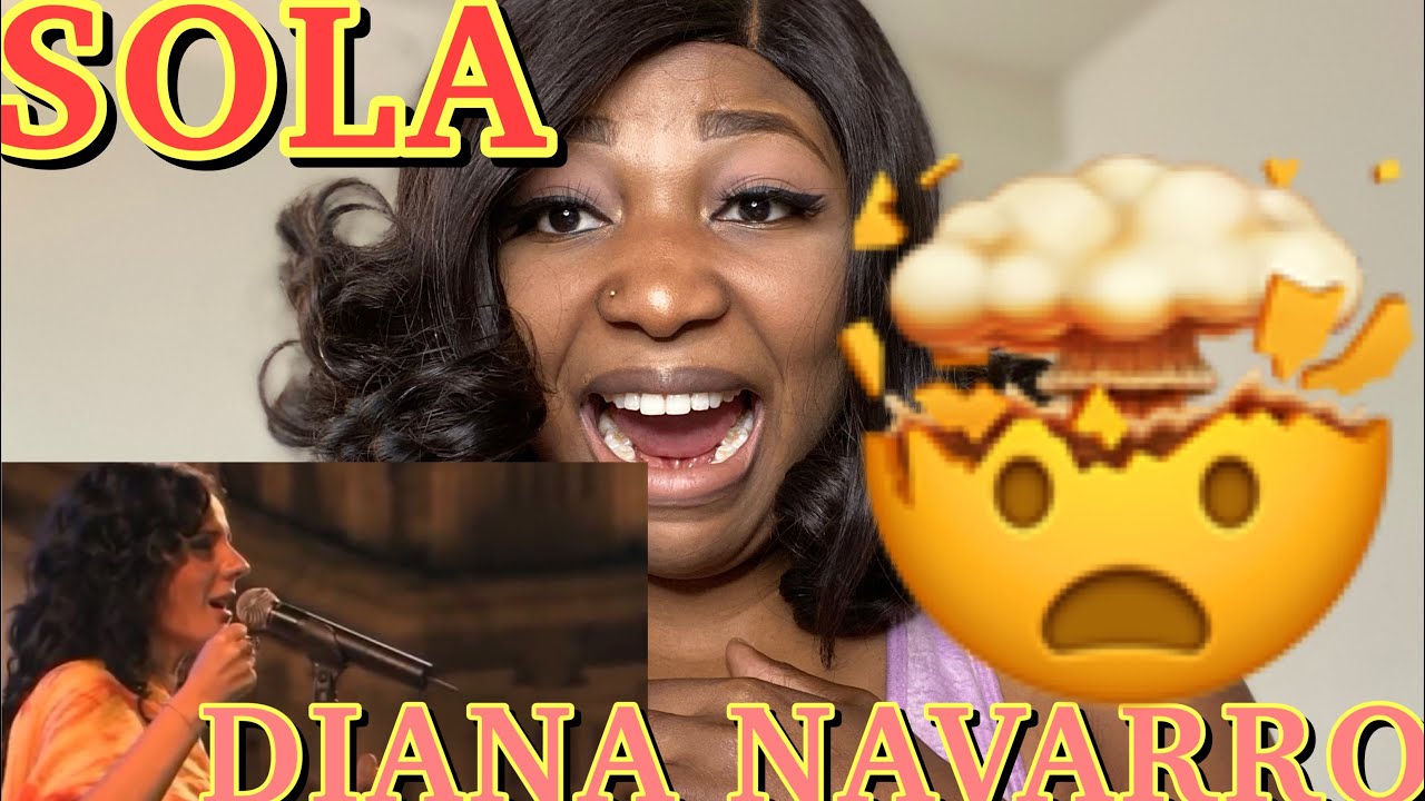 VOCALIST&rsquo;S FIRST TIME REACTION DIANA NAVARRO - SOLA CONCIERTO SALAMANCA