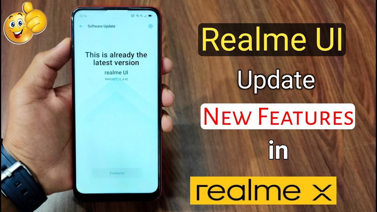 Finally! Realme UI Update For Realme X (New Features) Realme ui in Realme X