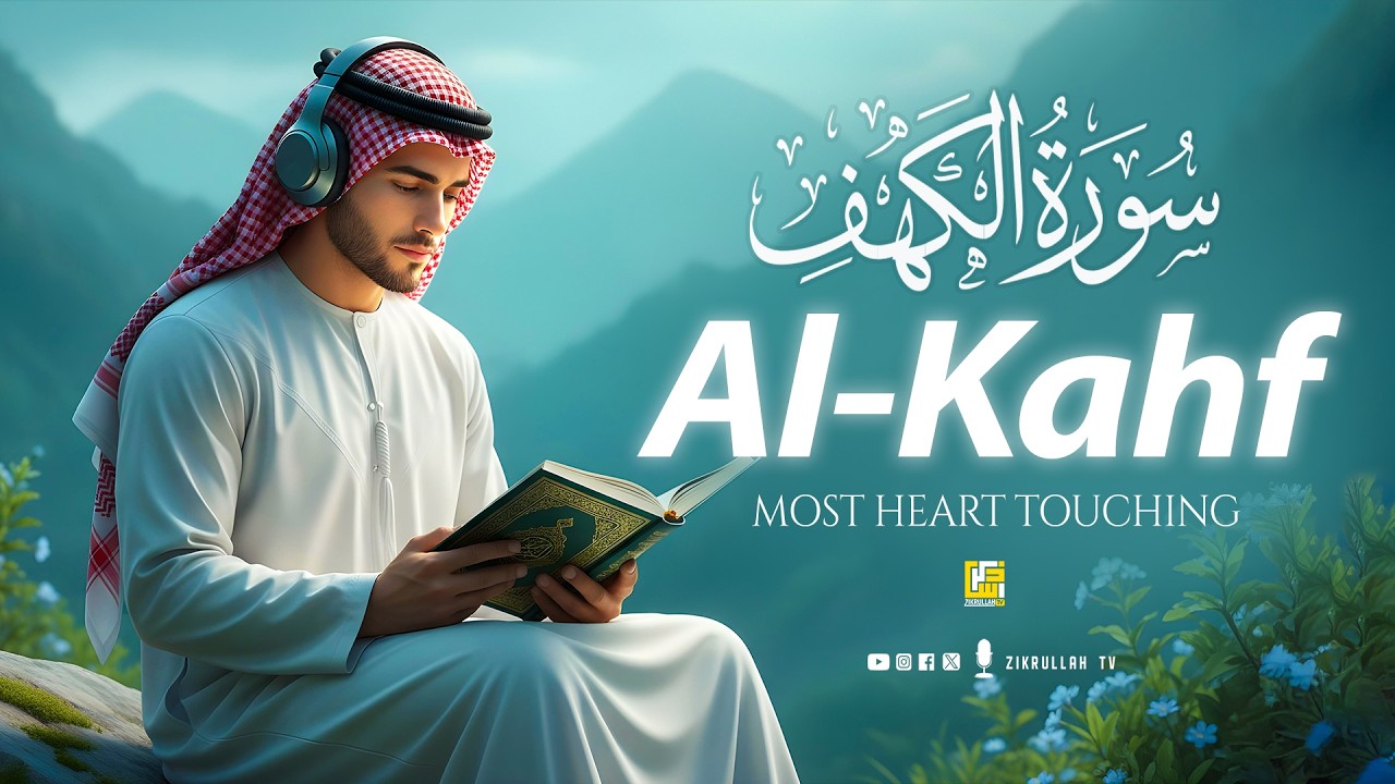 SURAH AL KAHF سورة الكهف | BEAUTIFUL CALM QURAN RECITATION TO RELAX YOUR HEART | Zikrullah TV