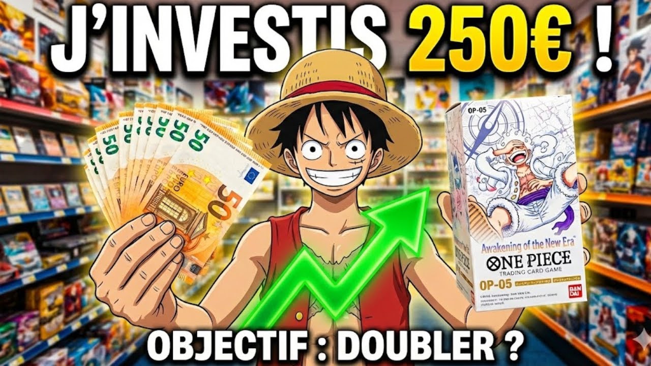J'INVESTIS 250€ DANS ONE PIECE TCG ! (Projet BERRY - Episode 1)