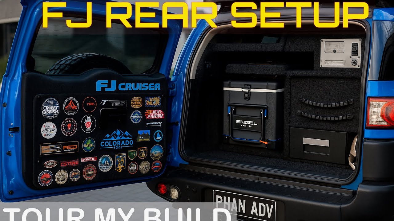 Ultimate FJ Cruiser Rear Camp Setup | Transform Your 4WD for Adventure!