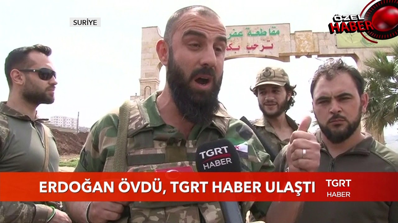 Cumhurbaşkanı Erdoğan'ın Övdüğü ÖSO Komutanına TGRT Haber Ulaştı