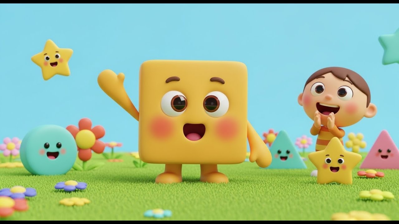 Touchez la silhouette qui rit | Chanson et comptine interactive pour enfants