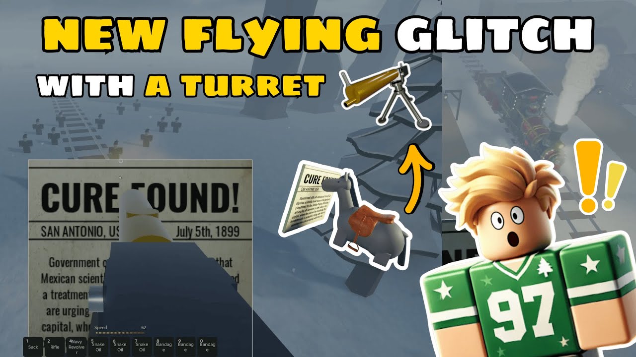 How to Fly in Dead Rails – NEW Glitch Tutorial