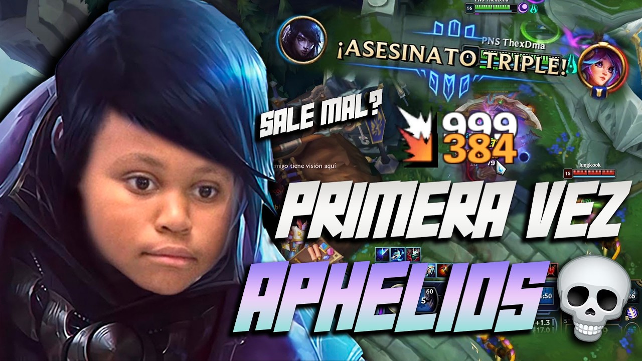 MI PRIMERA VEZ JUGANDO APHELIOS 💀🔥 (Sale mal)