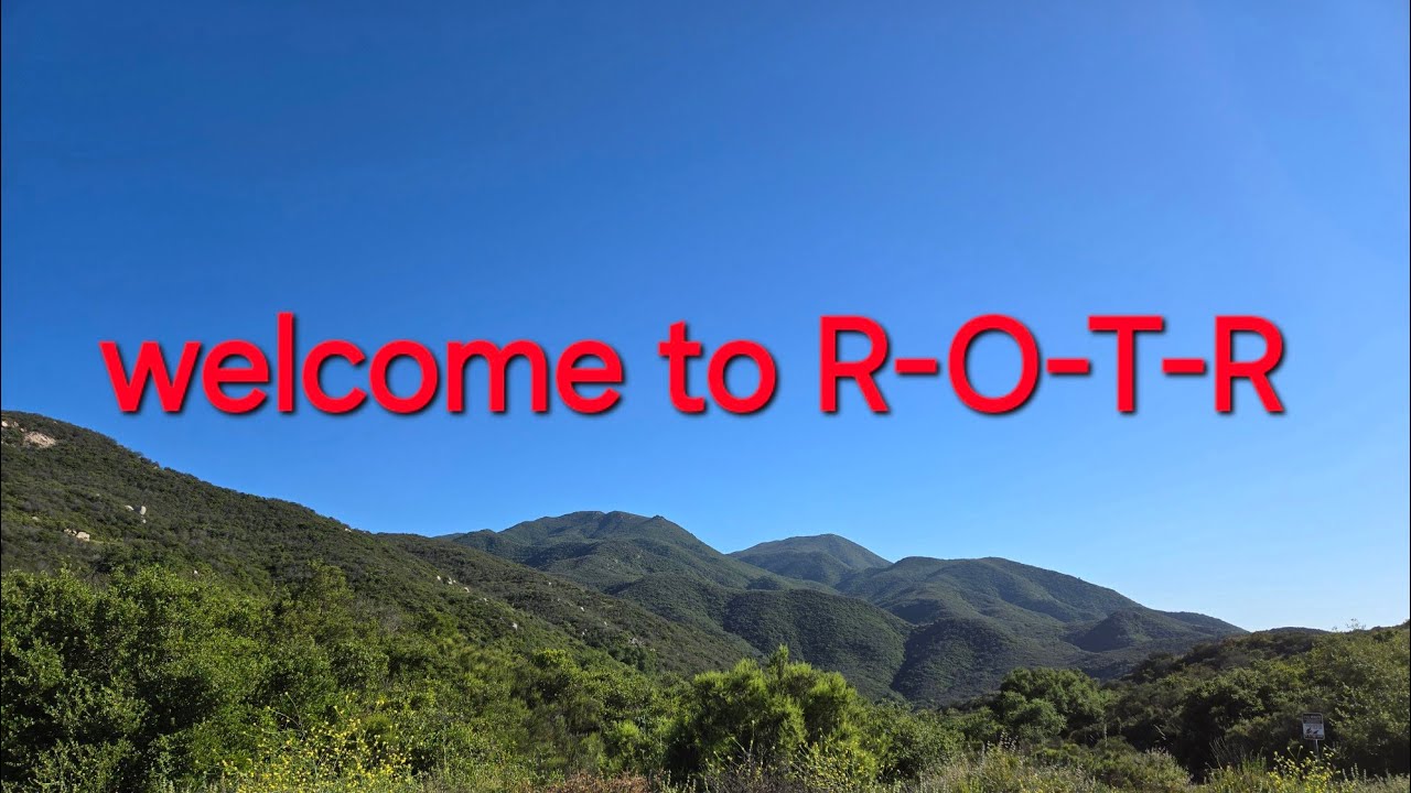 Welcome to R-O-T-R