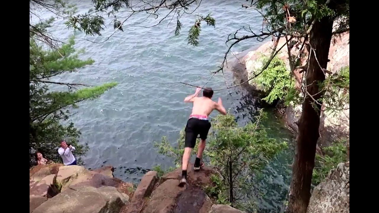 Lake George Cliff Jumping CALF PEN
