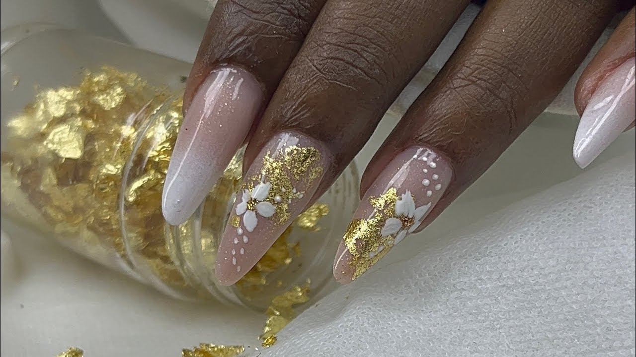 Transformação nails, assista até o final!!! #moldef1 #nails #alongamentodeunhas