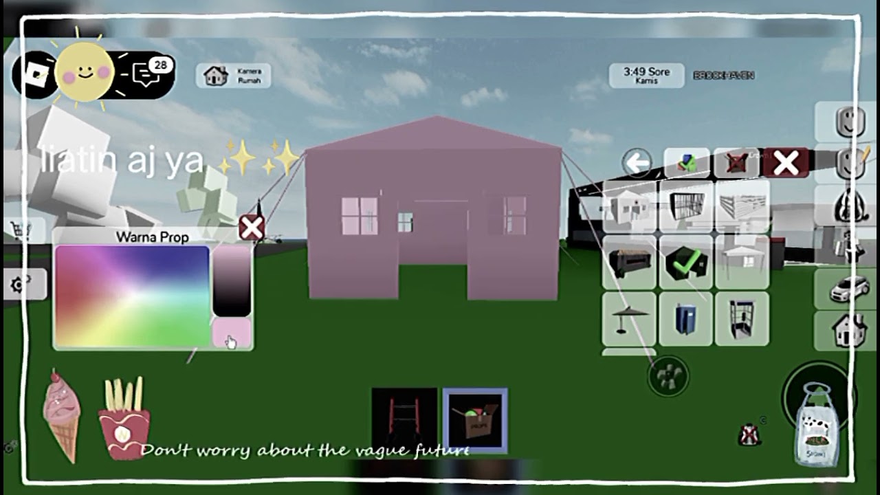 Temenin aku ngedekor rumah mini ✨✨💕💕||#roblox #brookhave #gabutzz #robloxedit ||