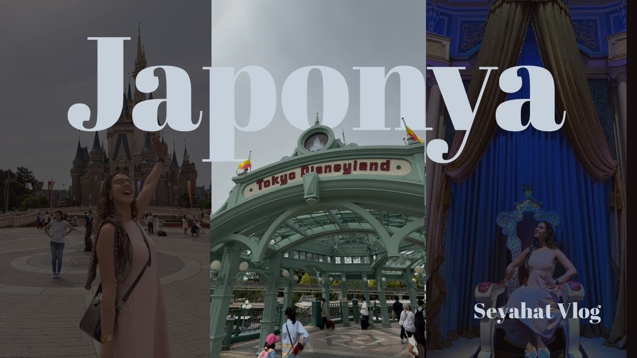vlog•bir gün boyunca tokyo disneyland’daydık, çocukluğuma sevgilerimle #3