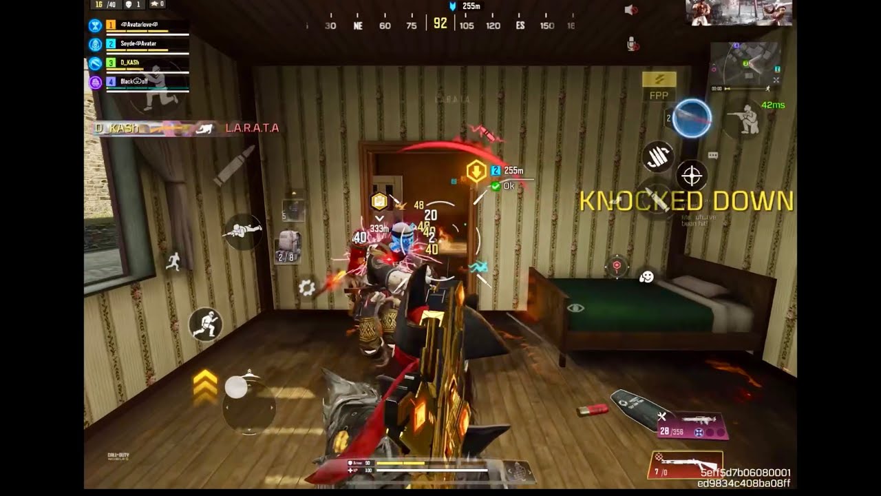 Codm:First Time Finding Try Hard Squads in BR KRAI | Challenging Gameplay clip💀💯#codm#gaming#video 