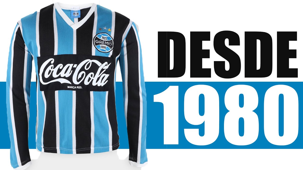 Camisas Grêmio - Todas Desde 1980