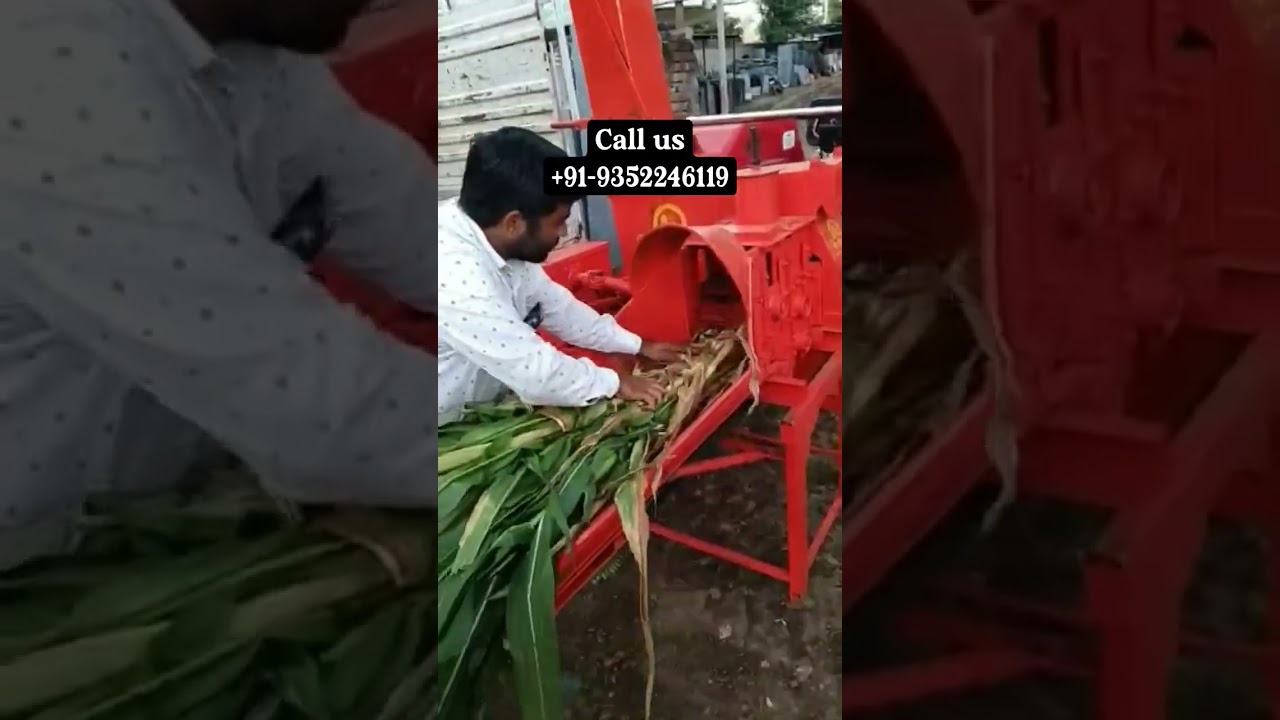 Tractor Mounted Lift Attached model Chaff Cutter Machine #agriculture #farming #reels #trending