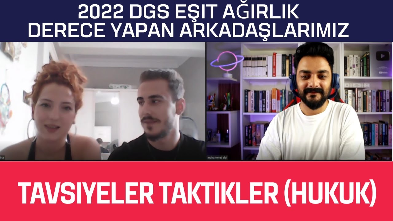 2022 DGS DE DERECE YAPAN ARKADAŞLARIMIZDAN SINAVI KAZANDIRAN TAVSİYELER (HUKUK BAŞARI HİKAYESİ)