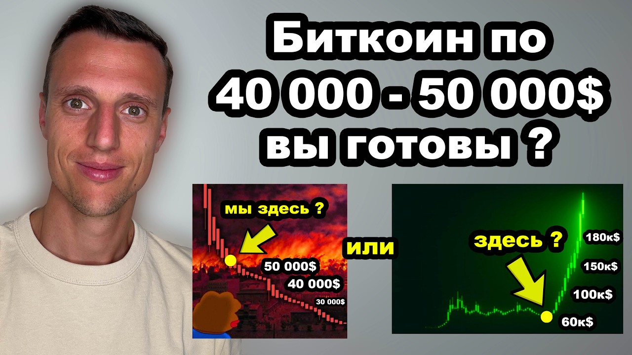Почти все признали медвежий рынок криптовалюты и ждут биткоин ниже 50000$. Почему они ошибаются?