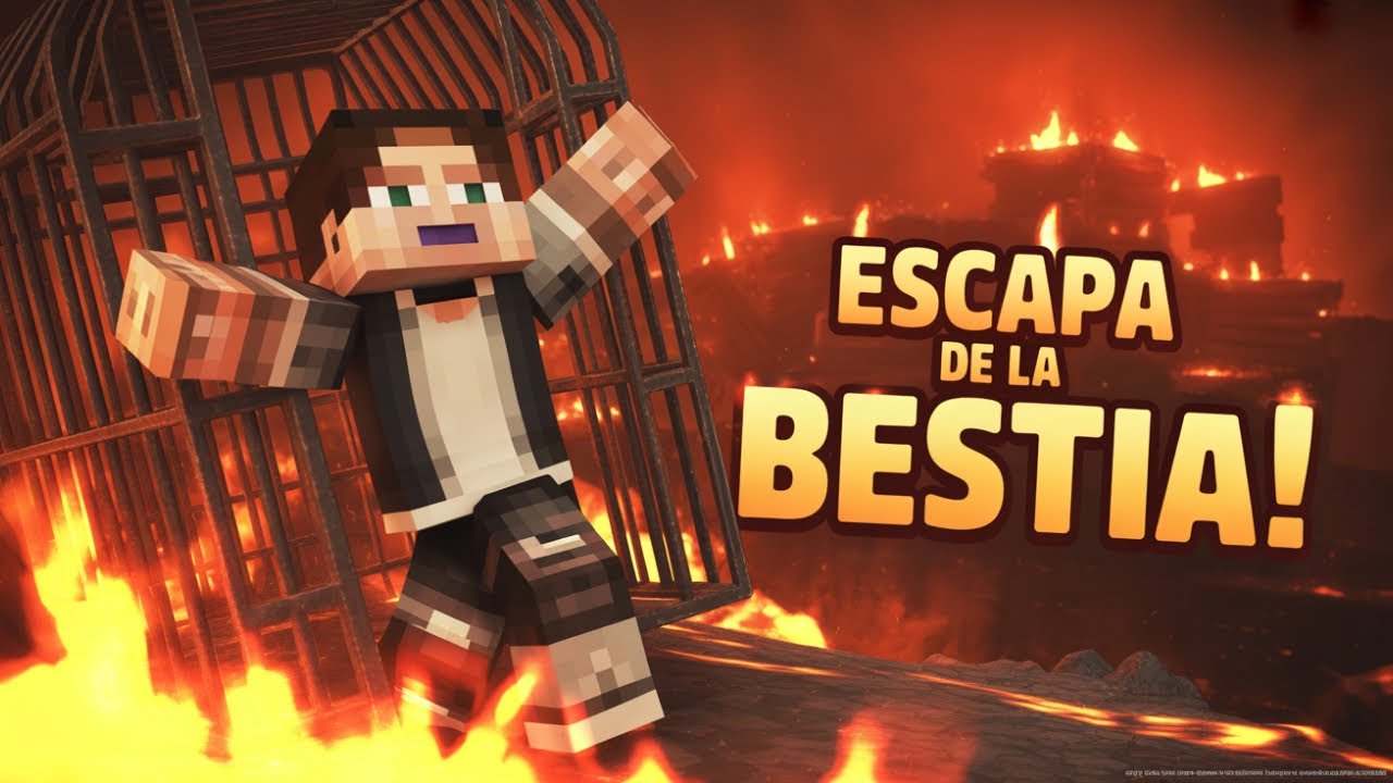 ESCAPA DE LA BESTIA EN EL SERVIDOR DE VEGETTA777