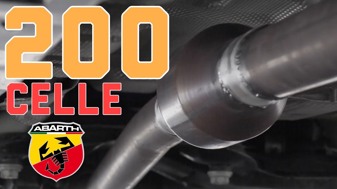 200 Celle con Scarico Record Monza 500 Abarth | 200 Cell Sport Catalyst with Record Monza Exhaust