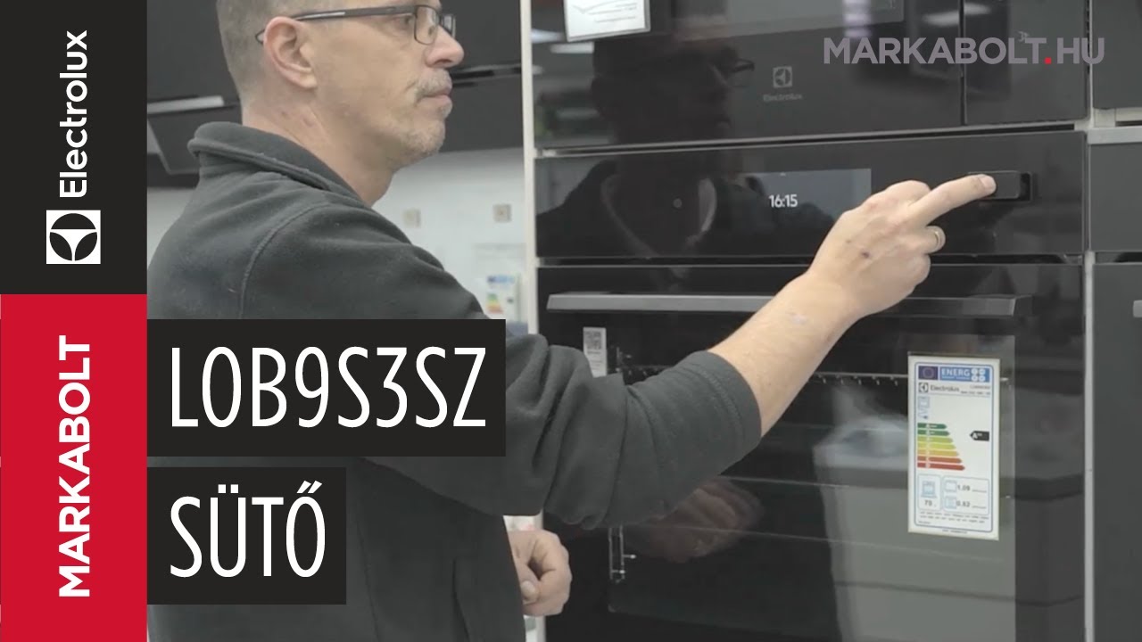 Electrolux LOB9S3SZ beépíthető sütő – Márkabolt.hu
