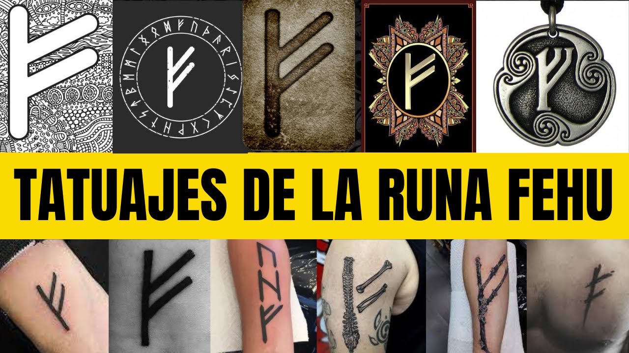 &iquest;Cu&aacute;l es el significado de la runa FEHU? / Golden Tattoo