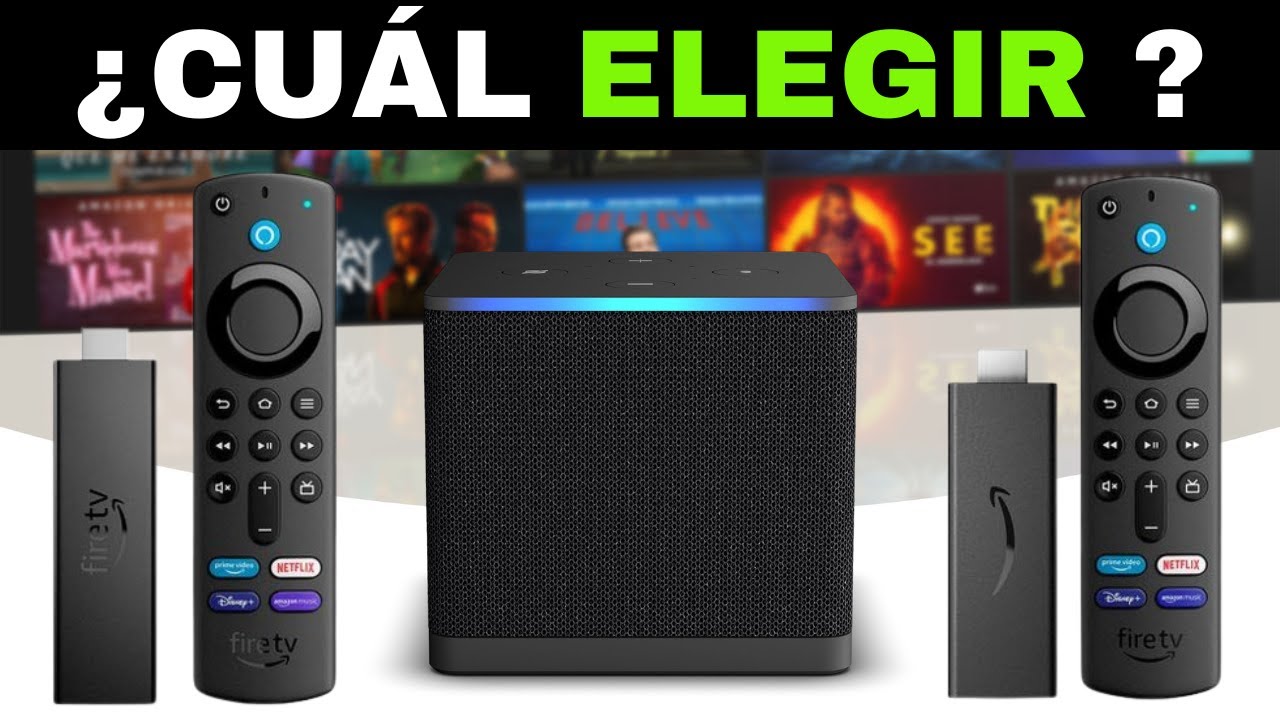 ✅ Los 4 Mejores Amazon Fire TV Stick y Cube [2026]📺¿Cuál Comprar? Fire TV 4K Max vs 4K vs HD vs Cube