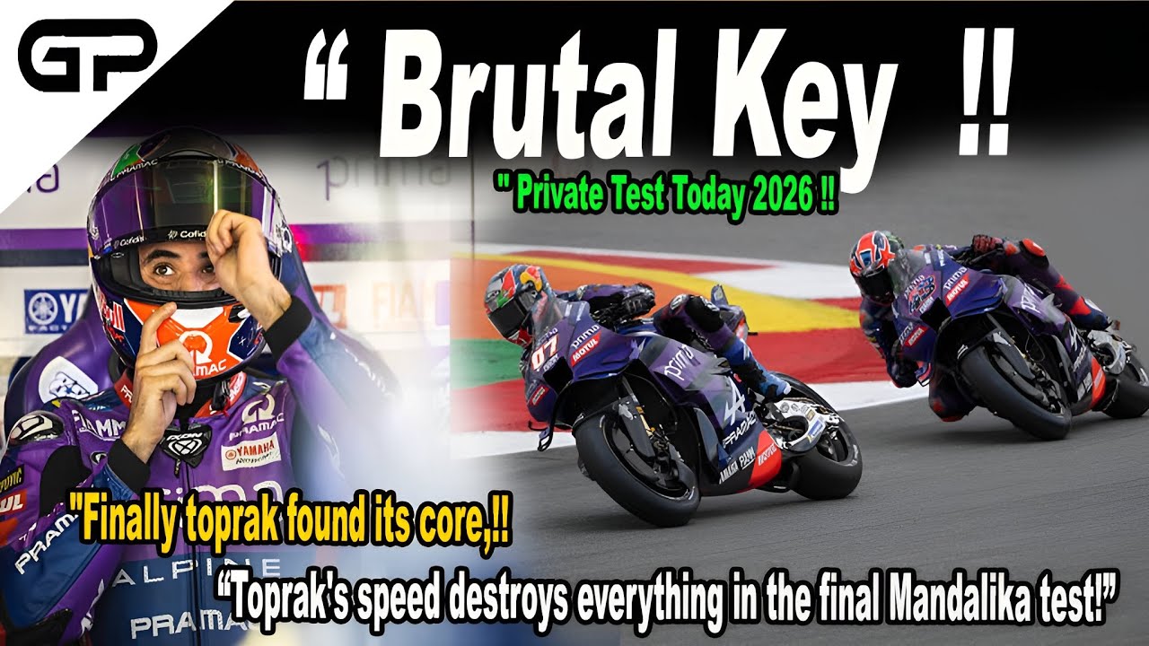 Everyone Shock!Paddock Big Shock! Toprak finds the Yamaha V4's 