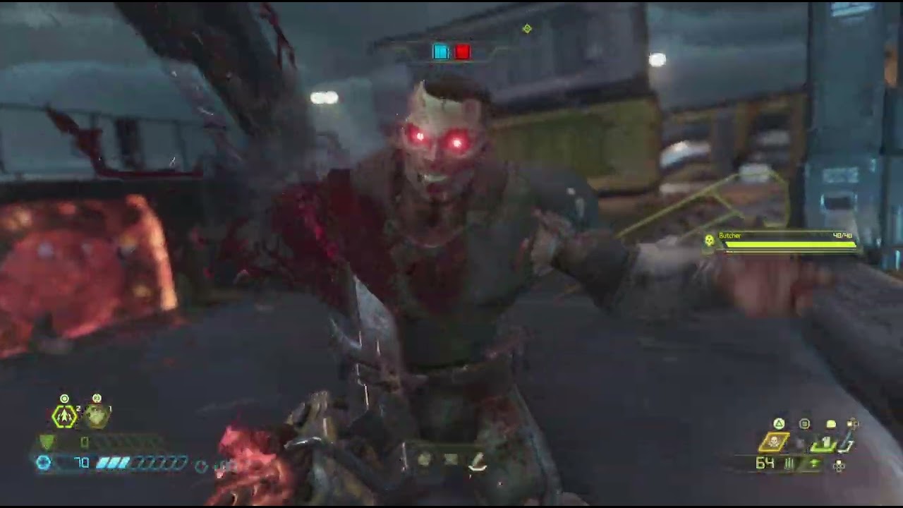 (ULTRA VIOLENCE) UAC ATLANTICA FACILITY ARENA FIGHT | DOOM Eternal