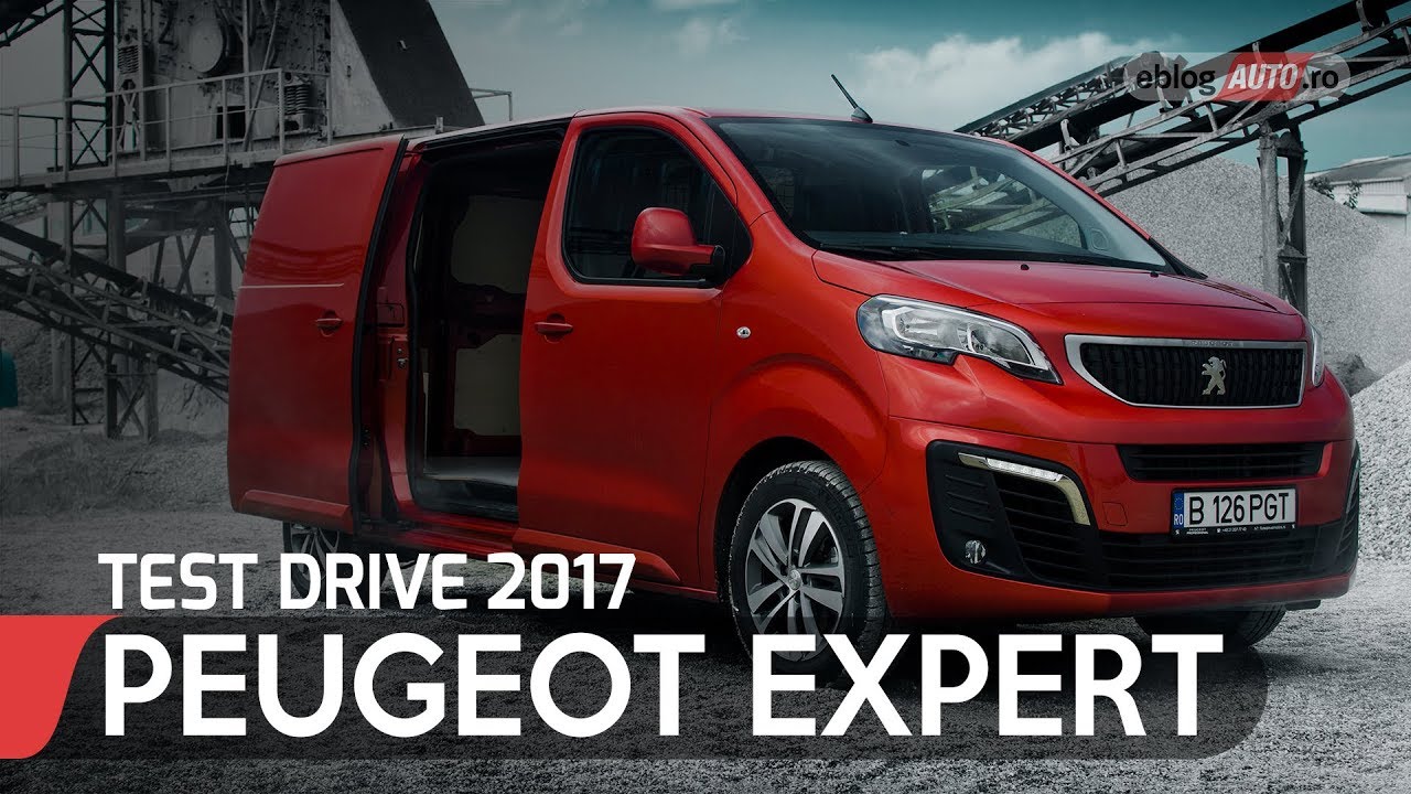 PEUGEOT EXPERT VAN 1.6 HDi 2017 | TEST DRIVE eblogAUTO