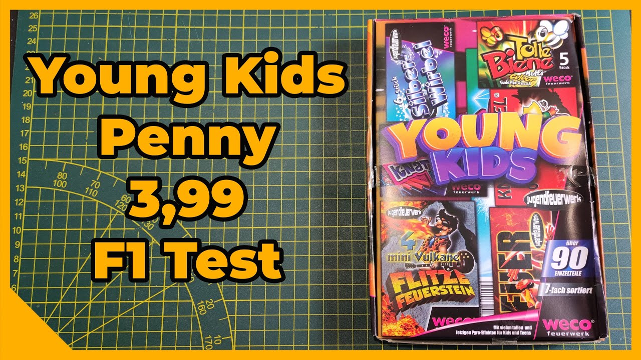 Young Kids Jugendfeuerwerk Sortiment von Penny für 3,99