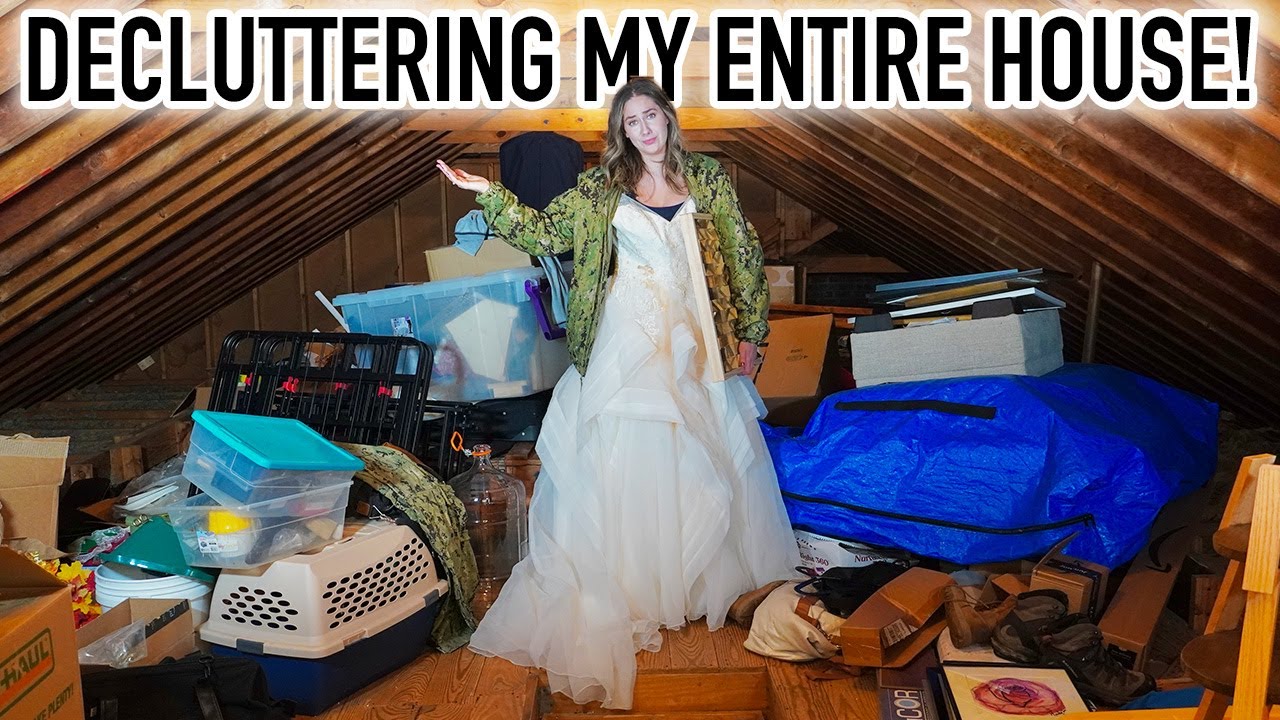 I Tested 7 Different Methods of Decluttering| Swedish Death Cleaning, 4 Box Method, One Pile Method