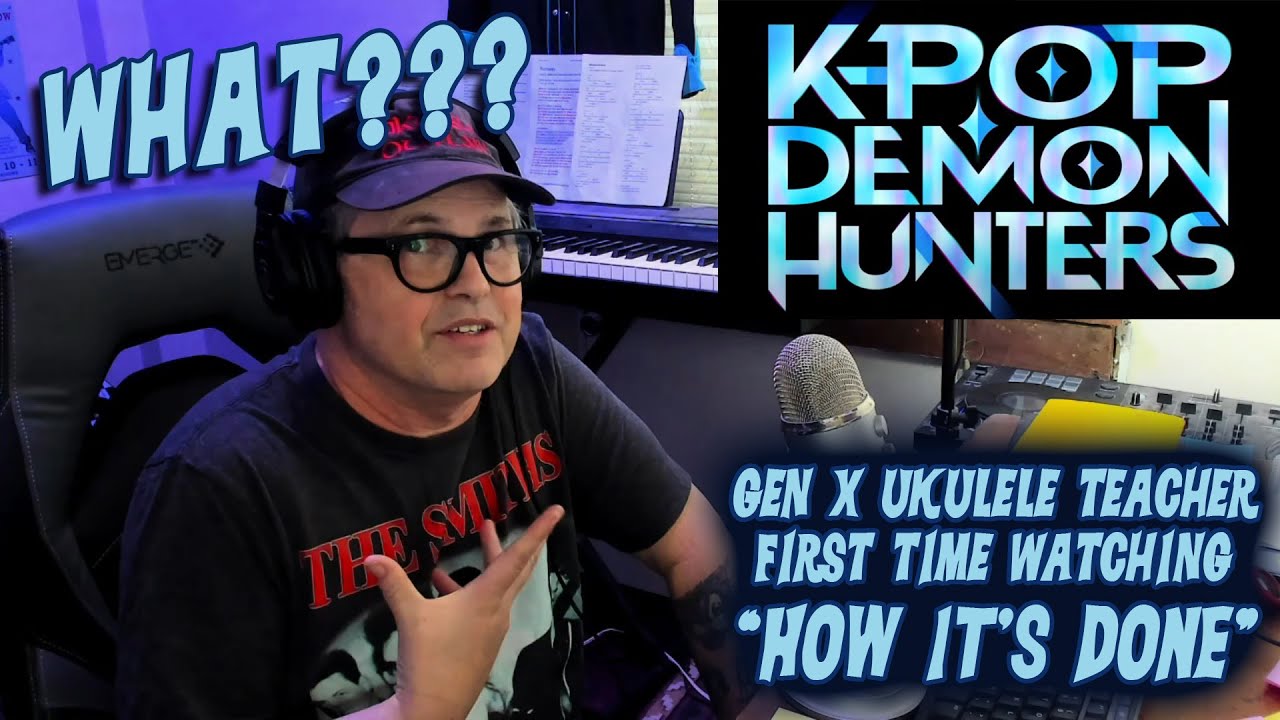 First Time Reaction to KPop Demon Hunters, How It's Done.