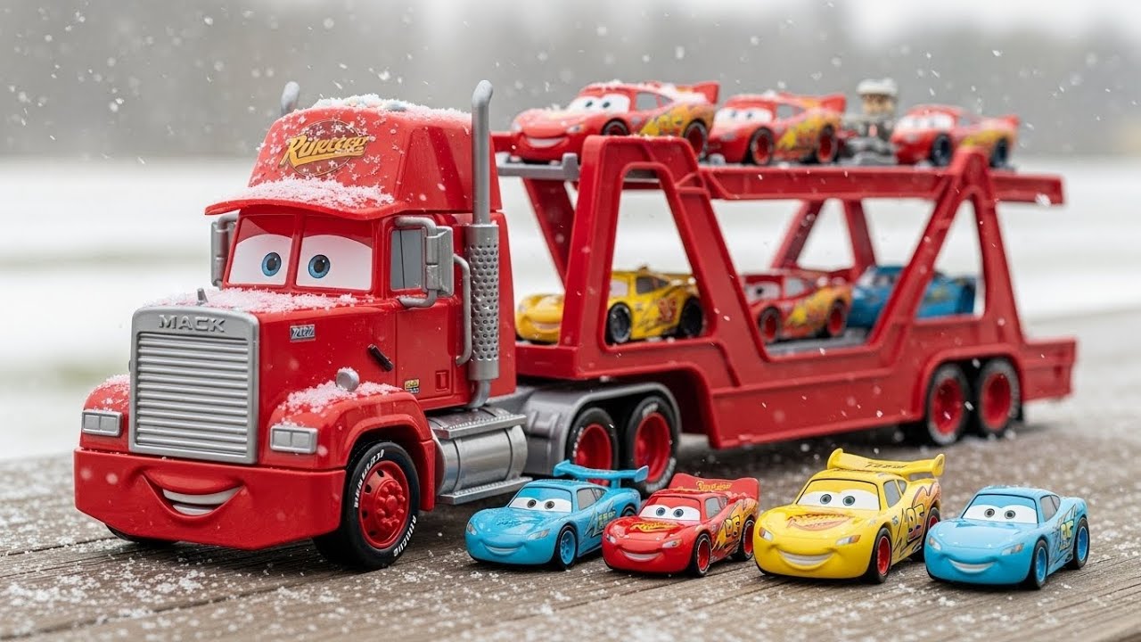 Disney Pixar Cars Unboxing Review l Lightning McQueen Bubble RC Car Racing | Monster Truck ASMR