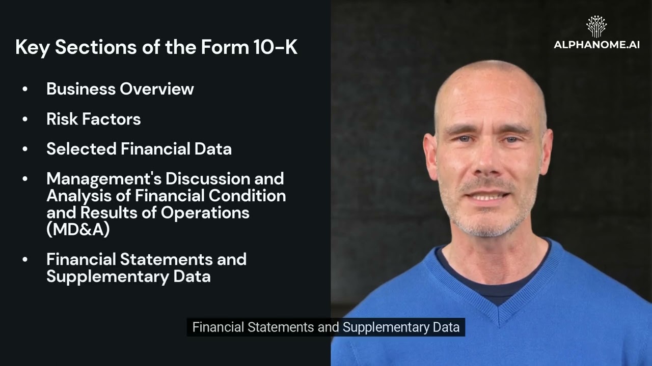 Understanding the SEC Form 10-K