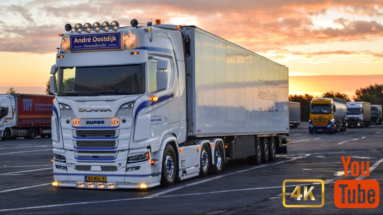 André Oostdijk | Scania 530S V8 | Dronevideo (4K)
