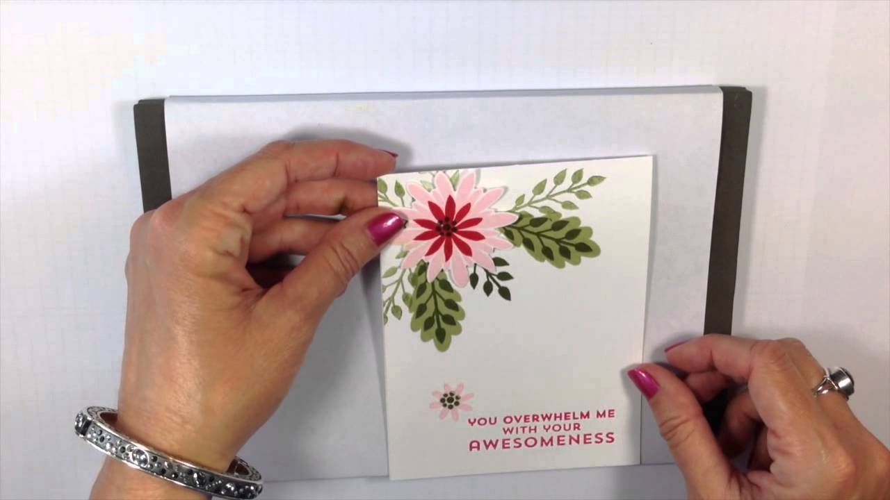 Simply Simple NOW or WOW - Flower Patch Awesomeness Card by Connie Stewart