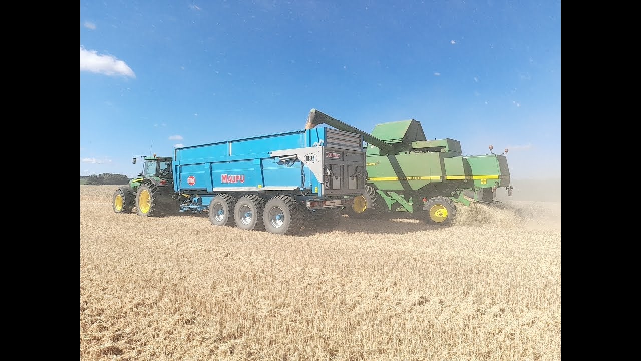 Moisson 2022 avec deux John Deere CTS