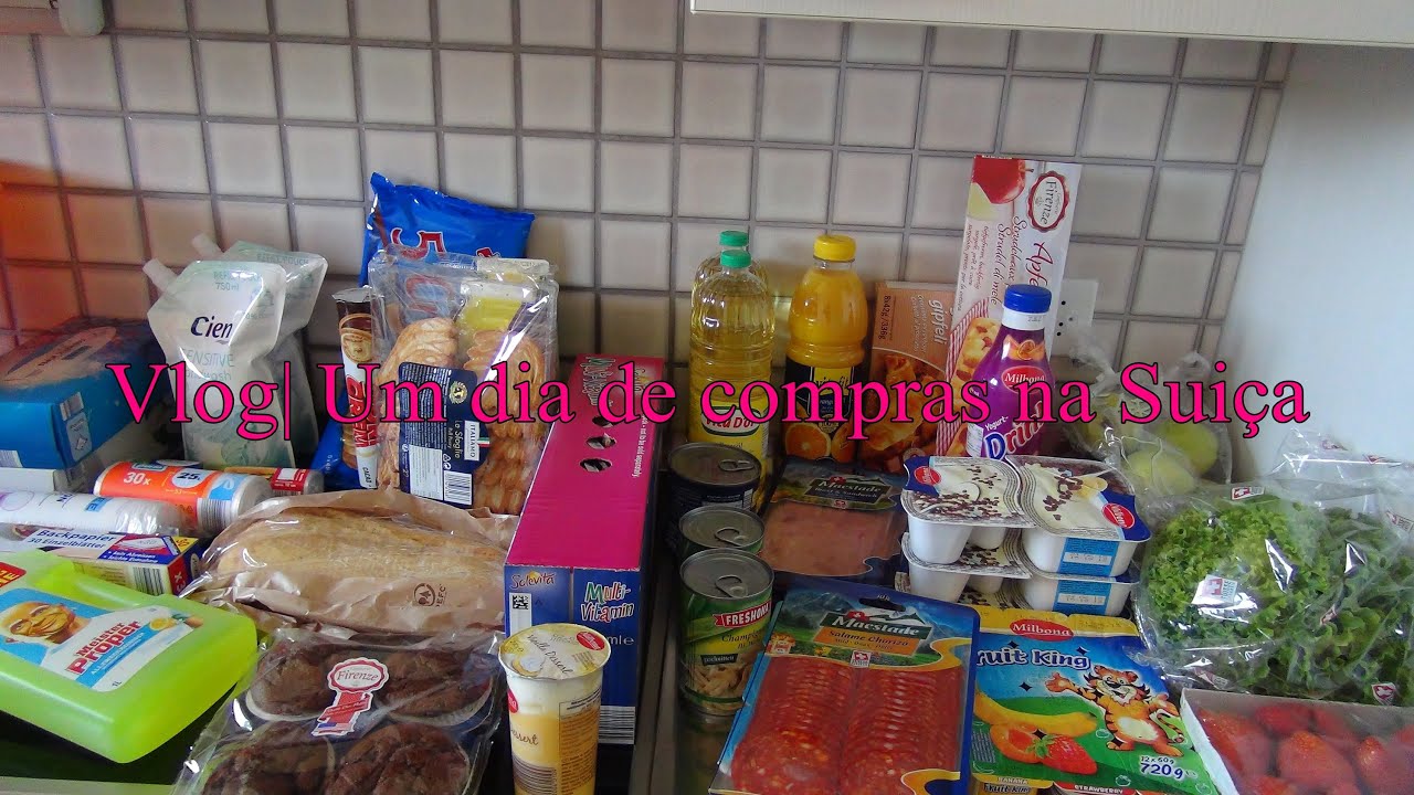 Vlog| Um dia de compras na Suiça