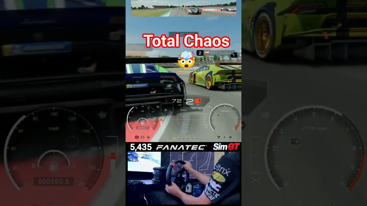 Настоящий ХАОС в Gran Turismo 7! 🤯 