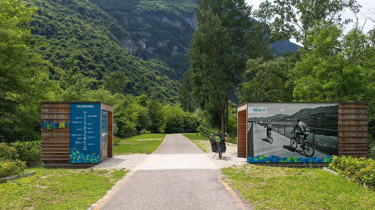 Európa-bringatúra, 2020 - 4. rész: A Brenta völgyében a Valsugana kerékpárúton (4K)